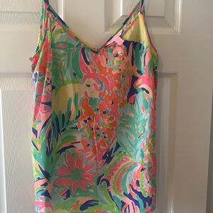 Lilly Pulitzer silk tank top